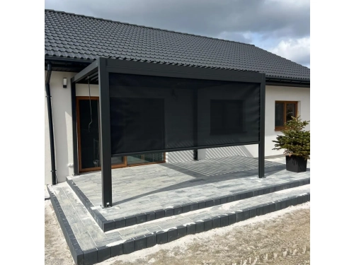 Pergola Nordvic Skyline 3x4 z roletą 4 m